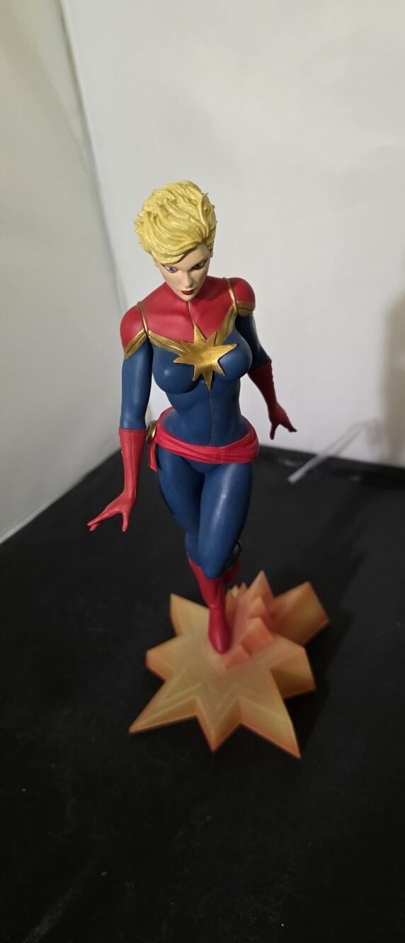 SDCC 2016 MARVEL GALLERY CAPTAIN MARVEL MOHAWK FIGURE